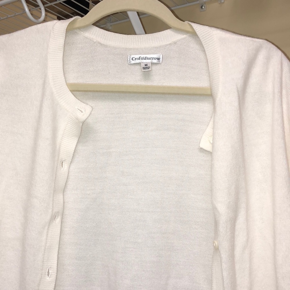Croft and Barrow Button Up Cardigan